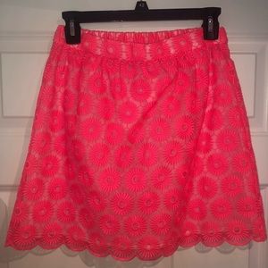 Lily Pulitzer Skirt Size XS Hot Pink